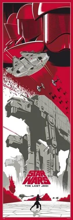 Αφίσα πόρτας Star Wars: Episode VIII - The Last Jedi, (53 x 158 cm)