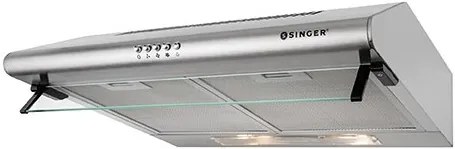 Απορροφητήρας Singer απλός LIN602D -Inox