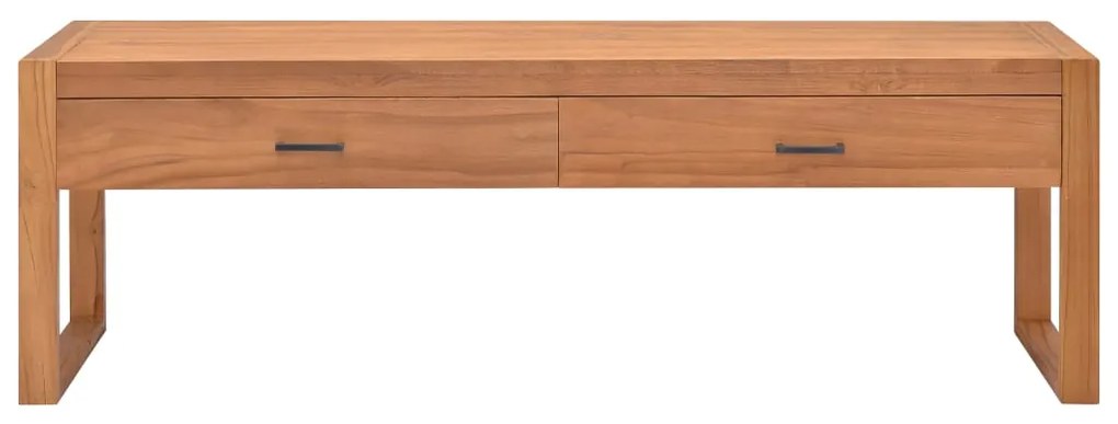 vidaXL Έπιπλο Τηλεόρασης 120 x 40 x 45 εκ. από Μασίφ Ξύλο Teak