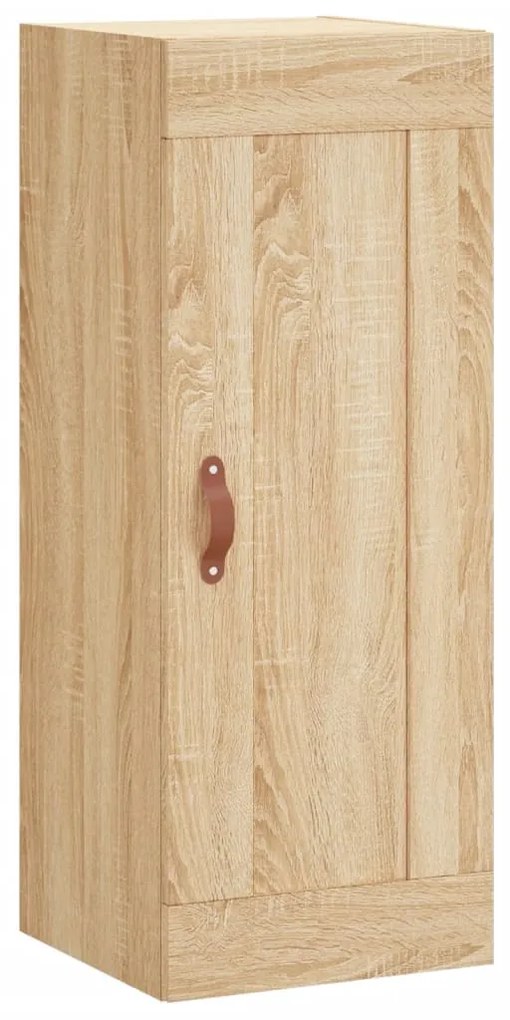 vidaXL Ντουλάπι Τοίχου Sonoma Δρυς 34,5 x 34 x 90 εκ. Επεξεργ. Ξύλο