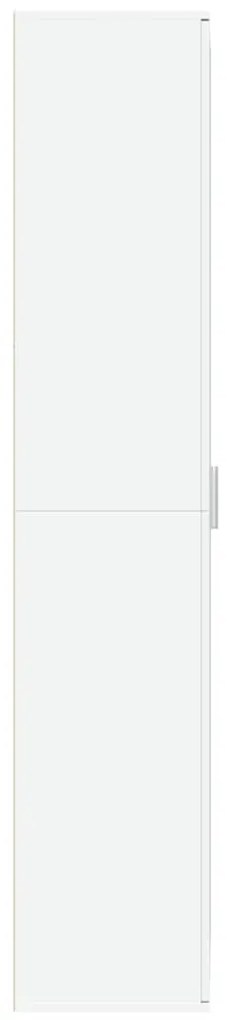 vidaXL Ντουλάπι Λευκό 70x35x180 εκ. από Επεξεργασμένο Ξύλο
