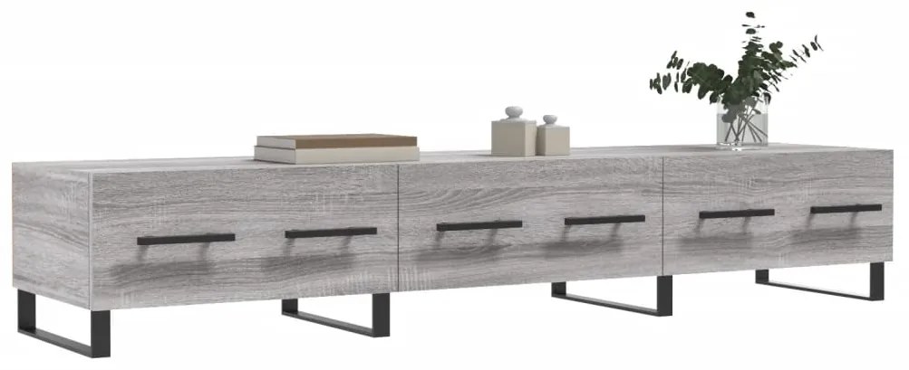 vidaXL Έπιπλο Τηλεόρασης Γκρι Sonoma 150 x 36 x 30 εκ. Επεξεργ. Ξύλο