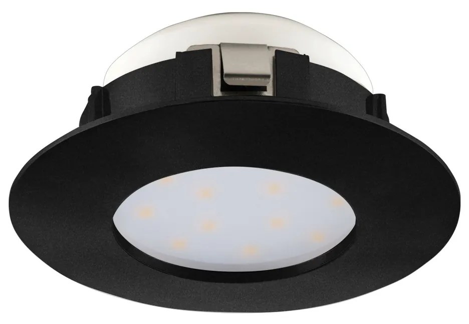Φωτιστικό Χωνευτό Eglo 900743 PINEDA Μαύρο Ματ (Black Mat) 3000K