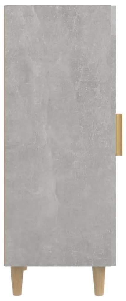 vidaXL Ντουλάπι Γκρι Σκυροδέματος 34,5x34x90 εκ. Επεξεργασμένο Ξύλο