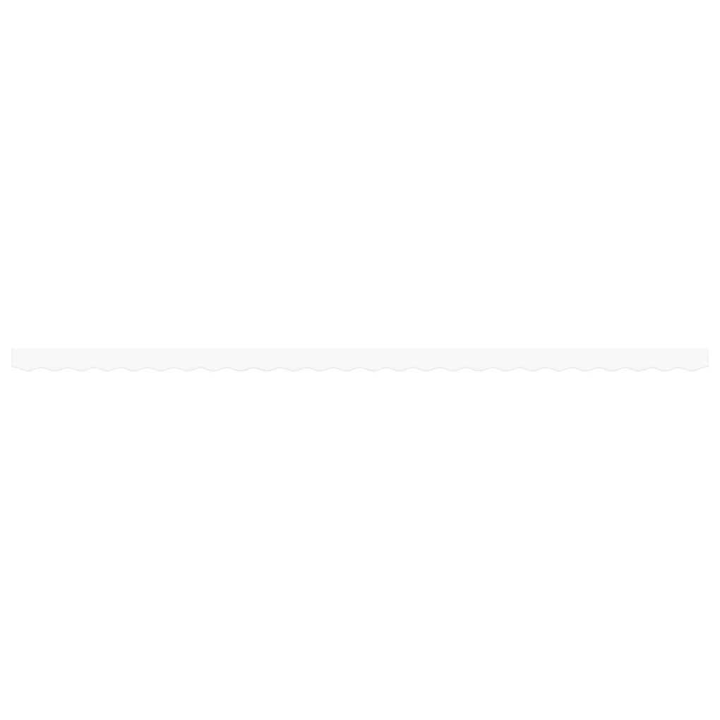 vidaXL Τέντα Valance για πλαίσιο 6 μ. Λευκή 5.8x0.2 μ.