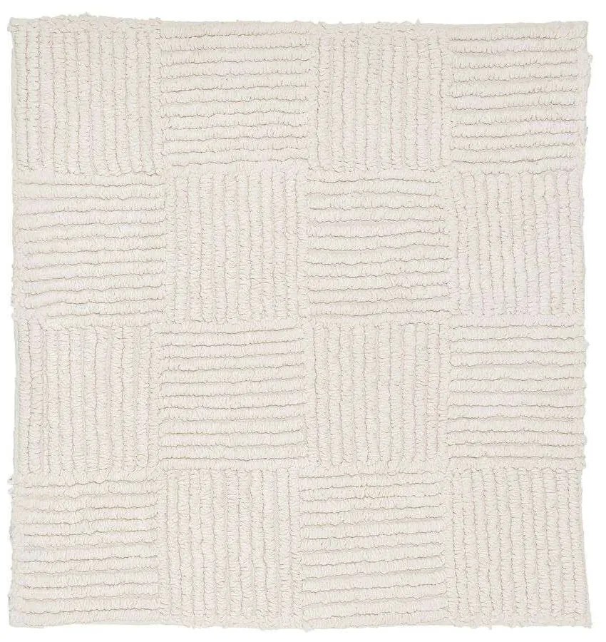 Πατάκι Μπάνιου Reverse Ivory Sealskin 60X60 100% Cotton