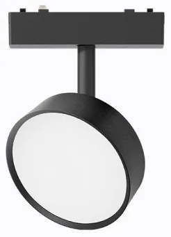 Σποτ Μαγνητικής Ράγας/Ράγας Ιμάντα 48V LED 9W Μαύρο 3CCT Arion-9RF-3 SunLight-ARION-9RF-3-Μαύρο ARION-9RF-3