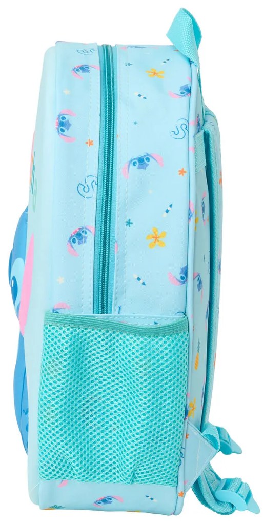 Παιδική Τσάντα Lilo &amp; Stitch Ανοιχτό Μπλε 27 x 33 x 10 cm 3D