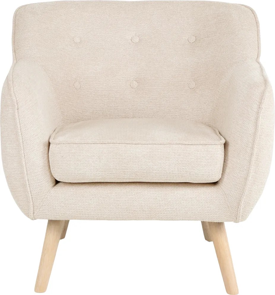 Πολυθρόνα (76x75x77.5) Spitishop Valencia Ecru