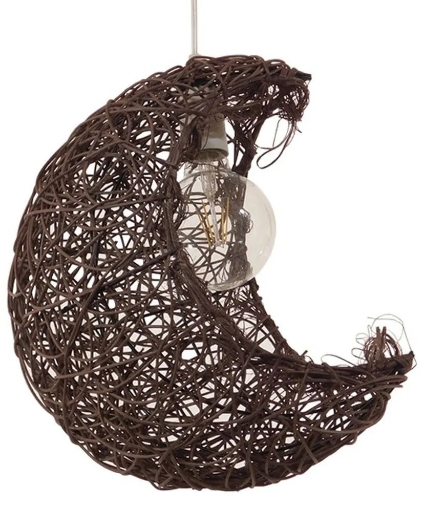 Φωτιστικό Οροφής Meniscus 01330 Brown GloboStar Mat
