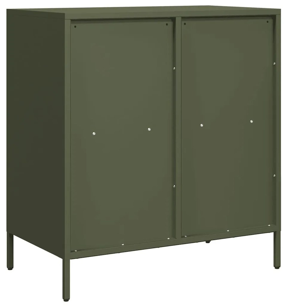 vidaXL Ντουλάπι Λαδί 68x39x73,5 εκ. από Χάλυβα Ψυχρής Έλασης