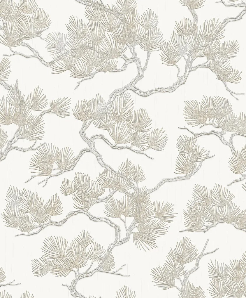 Ταπετσαρία τοίχου Wall Fabric Pine Tree Beige WF121011 53Χ1005