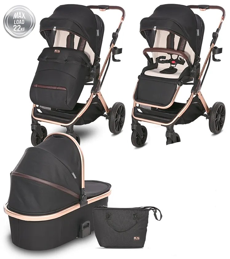 LORELLI ΠΟΛΥΚΑΡΟΤΣΙ ΑΝΤΙΣΤΡΕΨΙΜΟ ΜΕ ΚΑΛΑΘΟΥΝΑ 2 ΣΕ 1 GLORY BLACK DIAMONDS 10021822304A