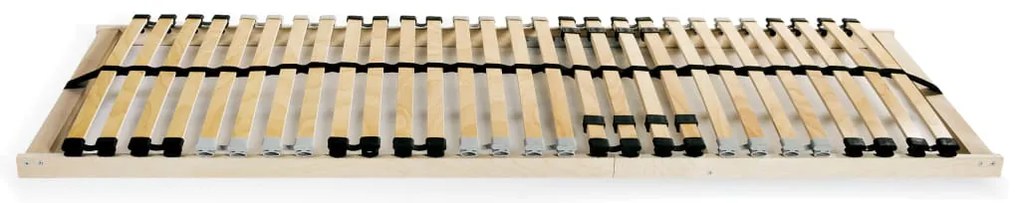 vidaXL Τελάρο Κρεβατιού με 28 Σανίδες &amp; 7 Ζώνες 70 x 200 εκ.