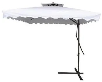 Bliumi Ομπρέλα Τετράγωνη με Ανεξάρτητο Αεραγωγό Κρεμαστή με Βάση 250x250cm Bliumi 5197G BEST-21234271