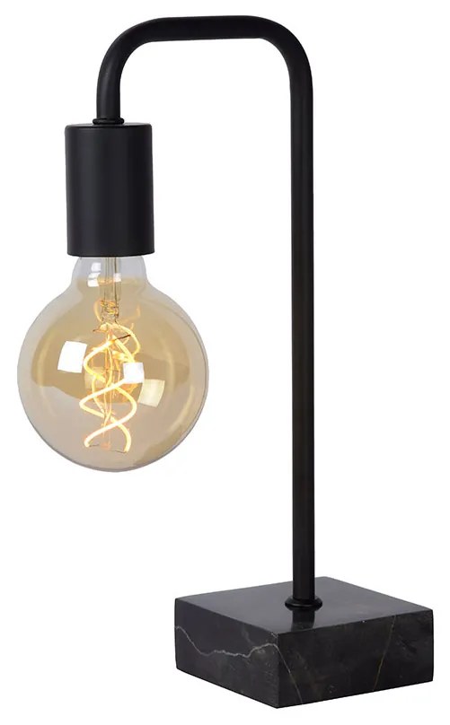 Φωτιστικό Επιτραπέζιο Lucide 45565-01-30 LORIN Μαύρο Ματ (Black Mat)