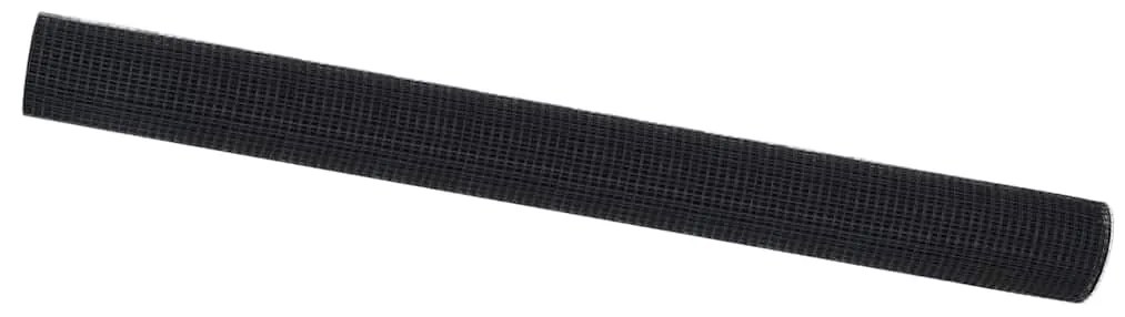 vidaXL Πλεγμένος Φράχτης Γκρι 1,6 x 25 μ Χάλυβας