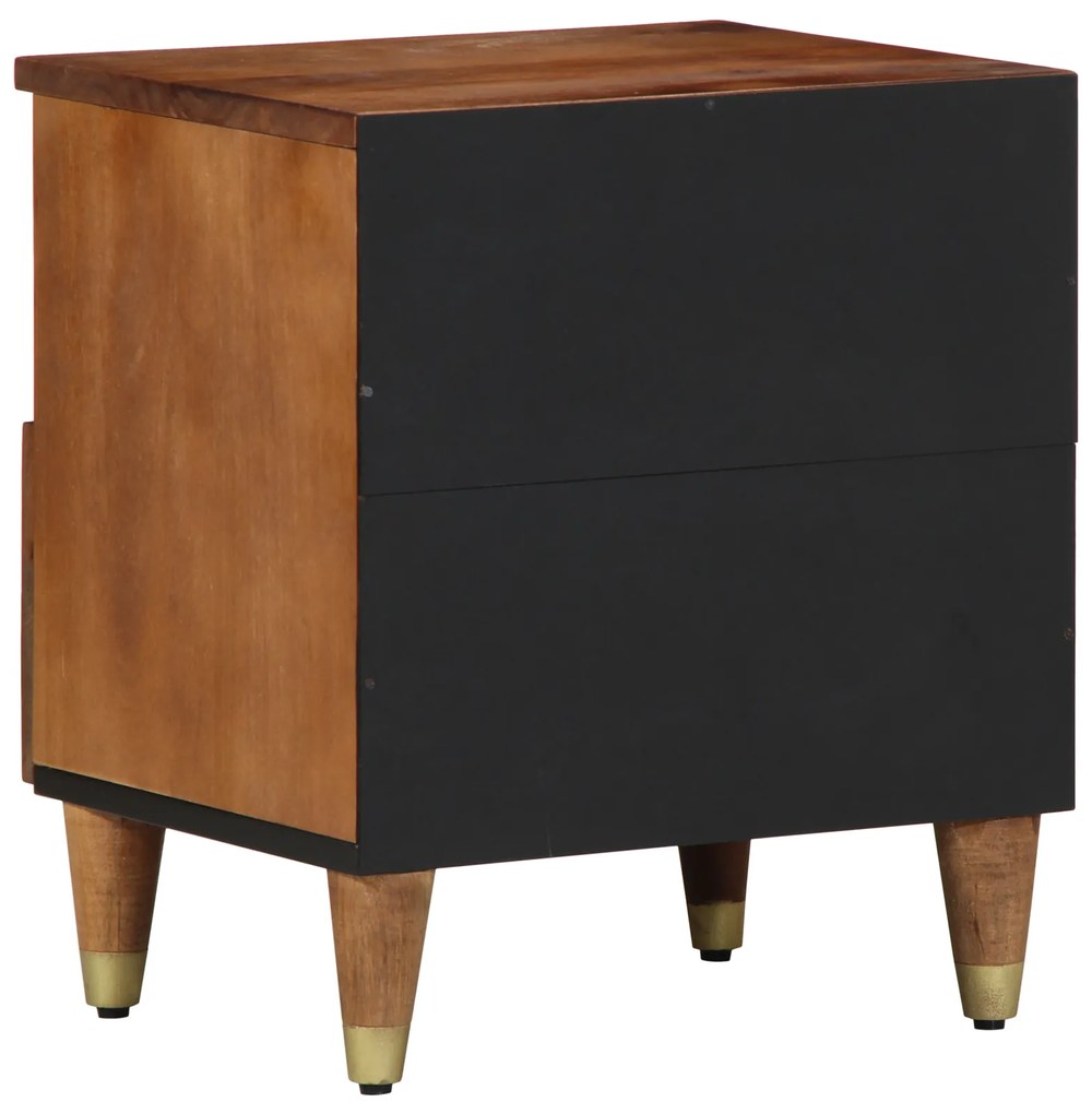 vidaXL Κομοδίνο 40x33x46 εκ Solid Wood Mango
