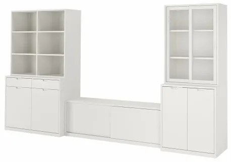 TONSTAD σύνθεση αποθήκευσης TV, 377x47x201 cm 495.717.67