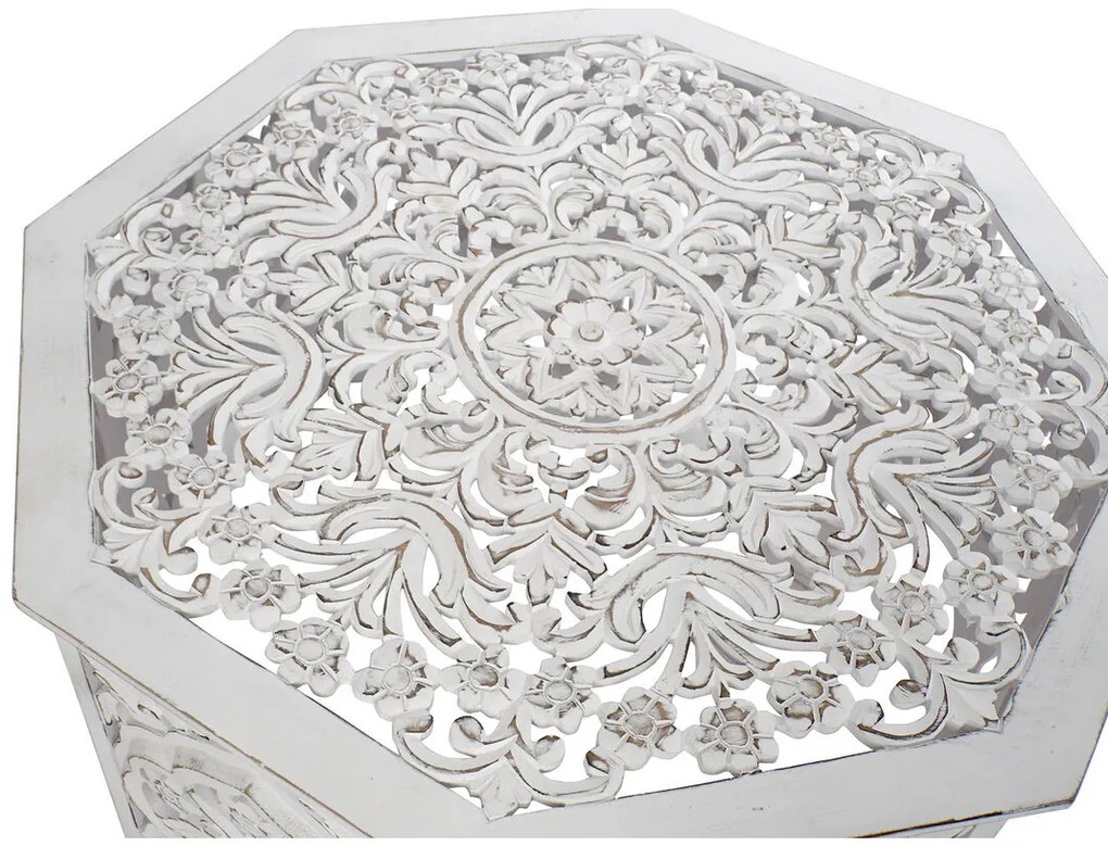 Τραπεζάκι Καφέ DKD Home Decor Ξύλο MDF 84 x 84 x 46 cm