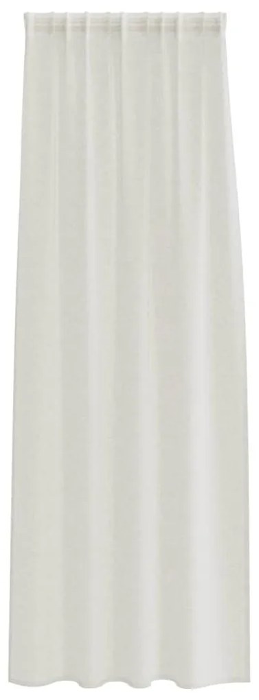 vidaXL Κουρτίνες με κουρτίνες 2 pcs Κρεμ 140x175cm Πολυεστέρας
