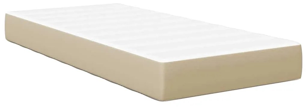 vidaXL Στρώμα Κρεβατιού με στρώμα Φασκόμηλο 90 x 190 cm ύφασμα