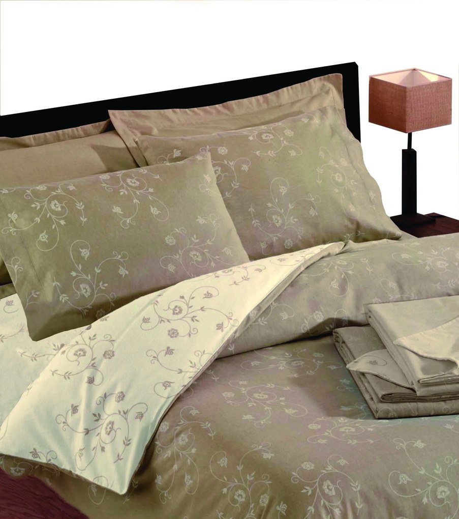 Σετ Σεντόνια Μονά 165x265 36985 Μπεζ Viopros