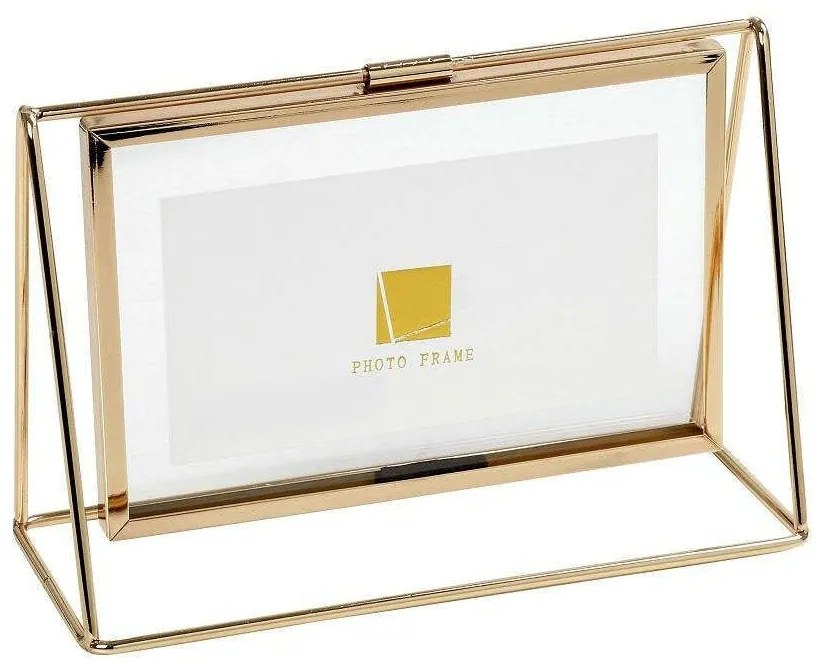 Κορνίζα Landscape 2 Όψεων FAM561 13x18cm Gold Espiel Metal