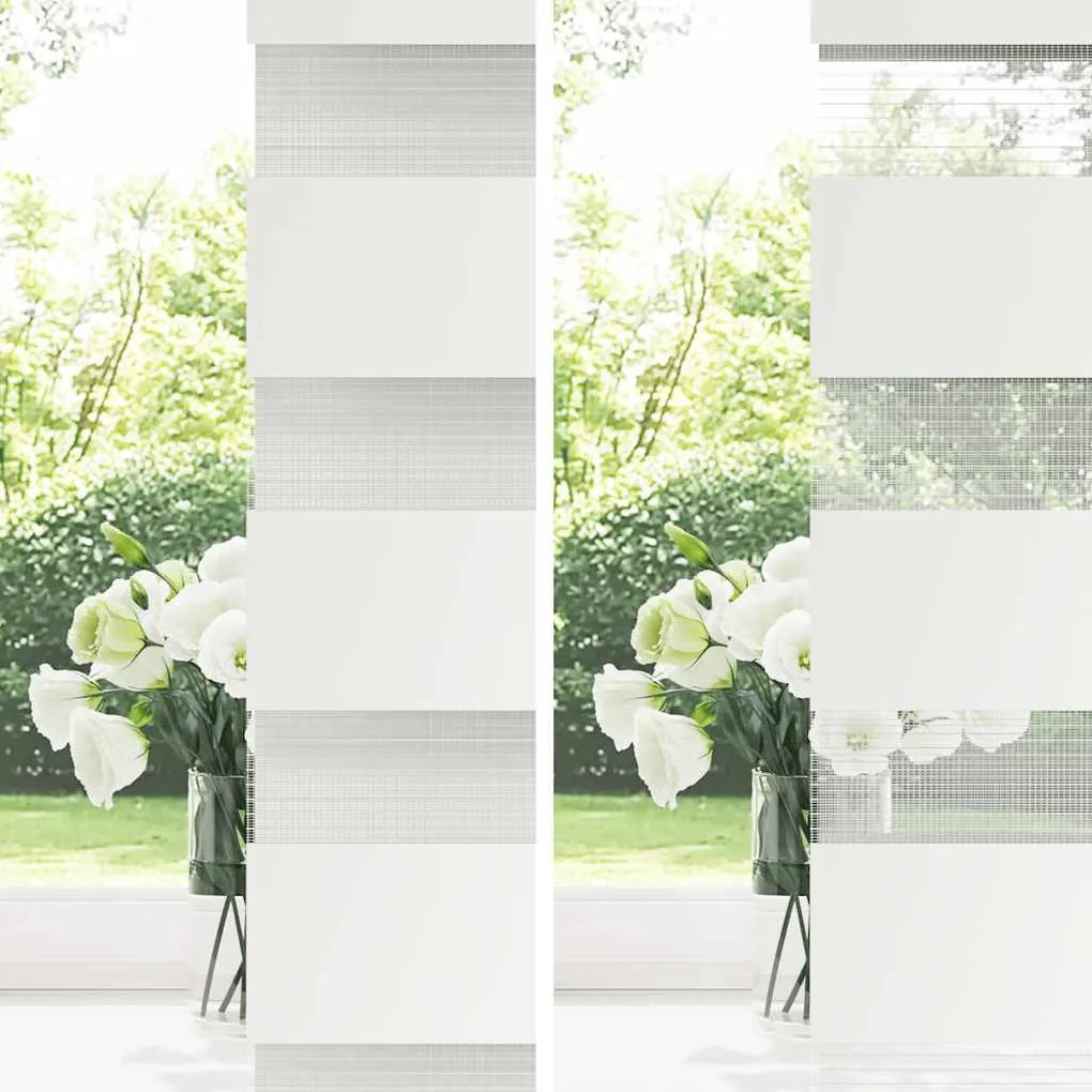 Ρόλερ Ζebra Λευκό 40 x 100cm