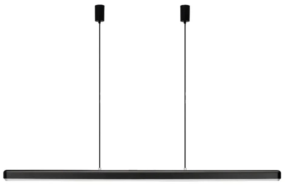 Φωτιστικό Οροφής Ράγα Hazel Branch 2457 150x5.4x7.2cm Led 300-1150lm 40W 2700-6000k Black-Steel Umage