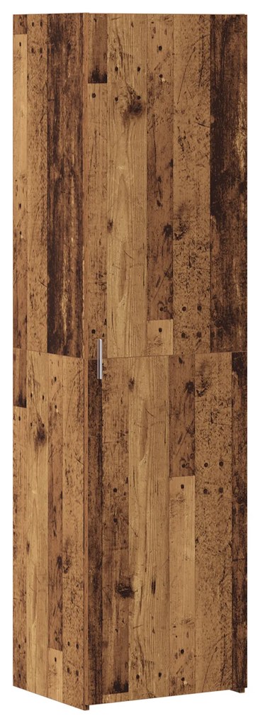 vidaXL Υψηλή Ντουλάπα Παλιού Ξύλου 50x42.5x185 εκ. Επεξεργασμένο Ξύλο