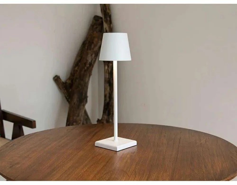 Λαμπατέρ Επαναφορτιζόμενο 38cm CHIC WL030-1/WHITE - Oriana Ferelli® HoReCa