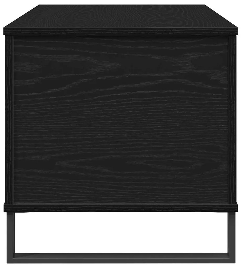 vidaXL Τραπεζάκι Σαλονιού Μαύρη δρυς 90 x 44.5 x 45 εκ.