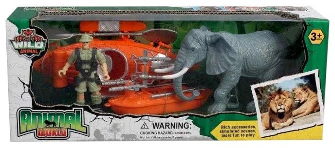 Σετ Εξερεύνηση Ζούγκλας με Βάρκα &amp; Αξεσουάρ