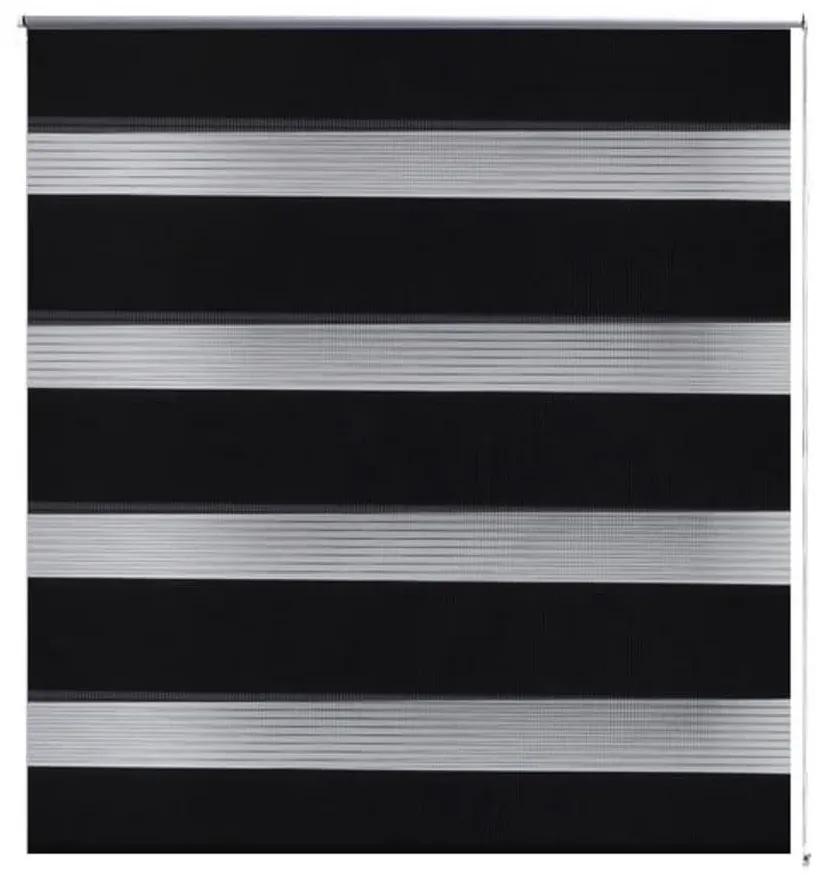 Σύστημα Σκίασης Ρόλερ Zebra Μαύρο 40 x 100 εκ. - Μαύρο