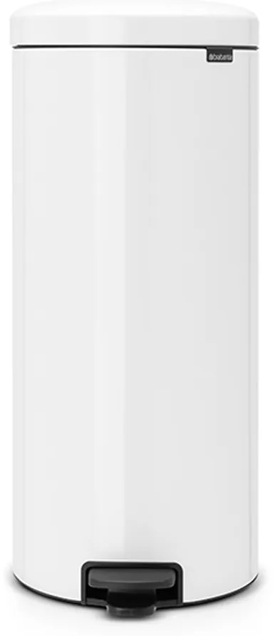 Brabantia 649063 Κάδος με πεντάλ 30L, Whiite