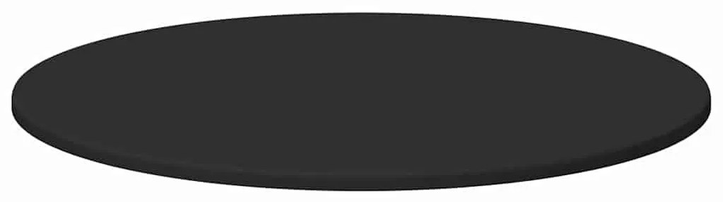 vidaXL Καπάκι τραπεζιού Μαύρο 70 x 70 x 1.5 cm Επεξεργασμένο ξύλο