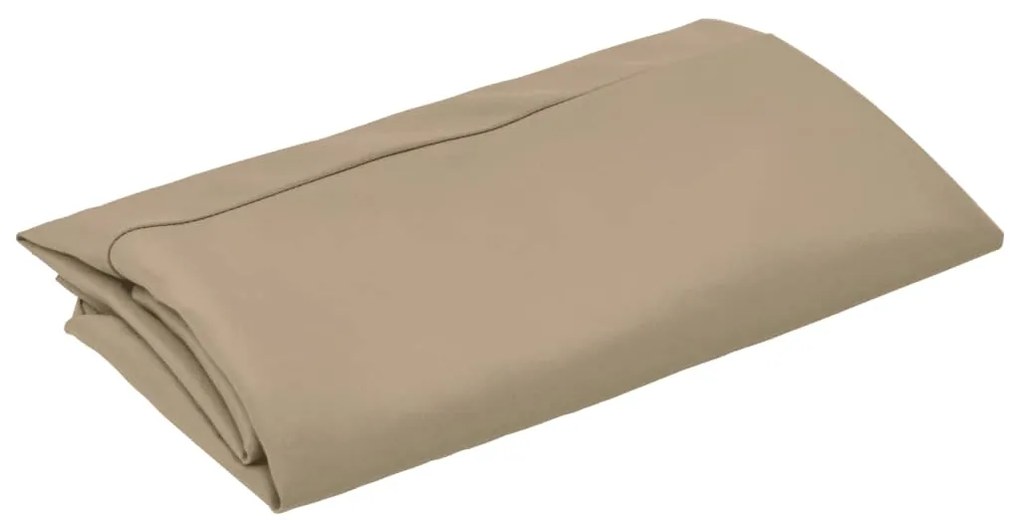 vidaXL Ύφασμα Ανταλλακτικό για Κρεμαστή Ομπρέλα Taupe 300 εκ.