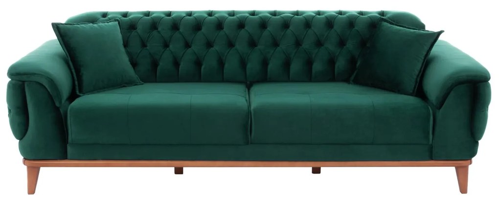 Καναπές - Κρεβάτι Bennington 3θέσιος Κυπαρισσί 240x95x80 εκ. 240x95x80 εκ.