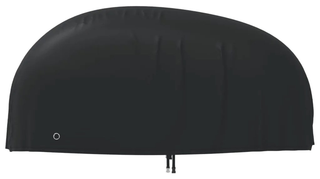 Κουκούλα Μηχανής Μαύρη 220x95x110 εκ. Ύφασμα Oxford 210D