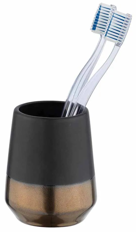 Ποτήρι Οδοντόβουρτσας Wenko Brandol Black 24361100