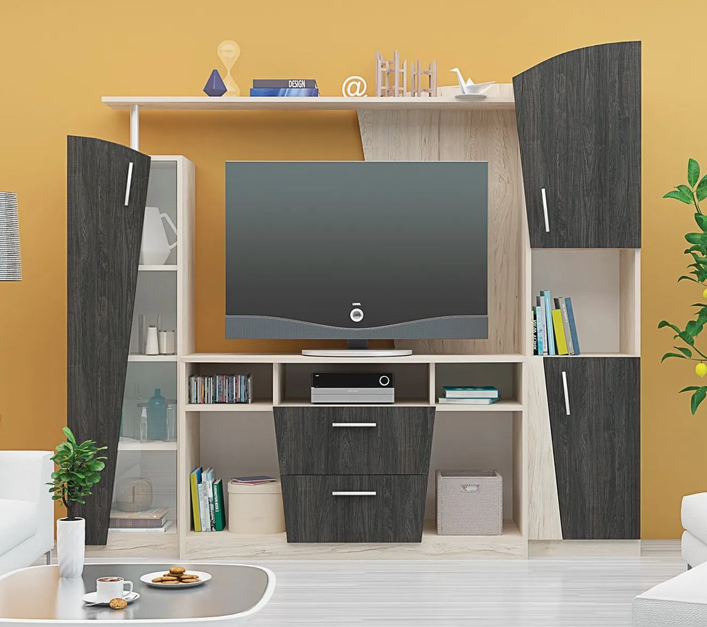 Σύνθετο σαλονιού Rio 210x47x180 DIOMMI 33-041