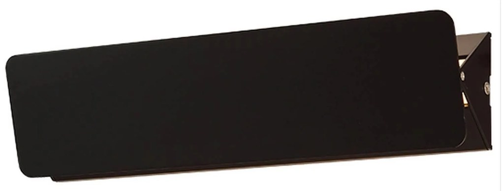 Φωτιστικό Τοίχου ZD806410LEDBK Black Αλουμίνιο