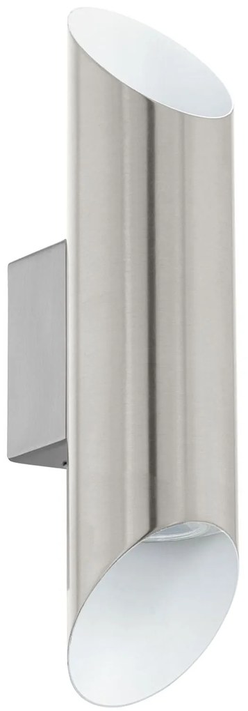 Φωτιστικό Τοίχου Led Viegas 95422 Silver Eglo Metal