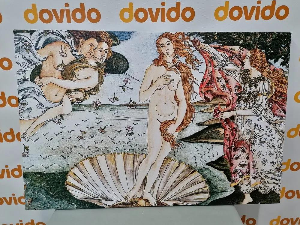 Αναπαραγωγή εικόνας Γέννηση της Αφροδίτης - Sandro Botticelli - 120x80