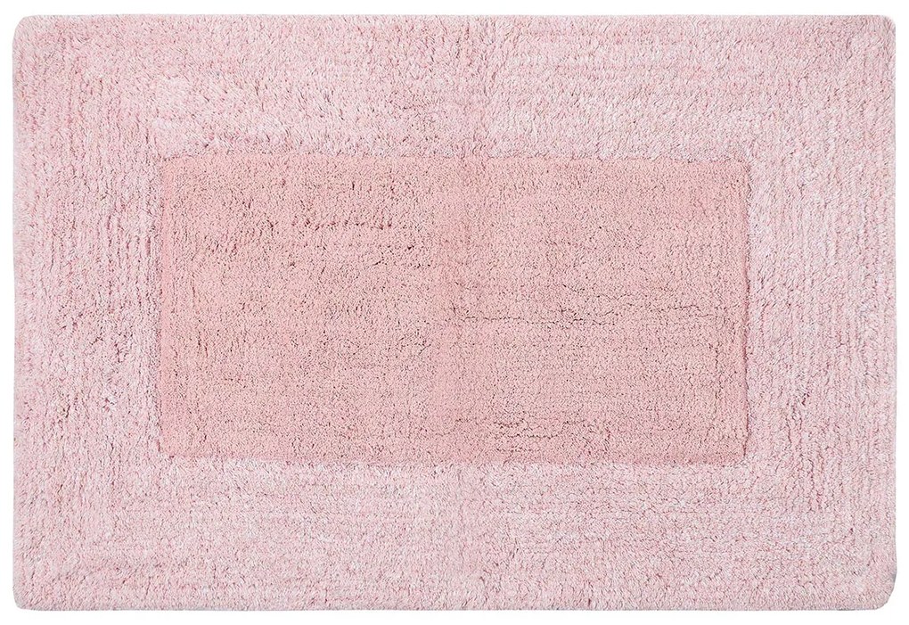 Πατάκι Μπάνιου (60x90) Silk Fashion Geometrical Pudra