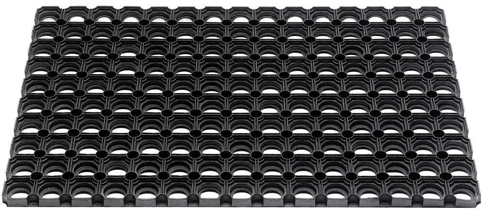 Πατάκι Εισόδου Domino 80X120cm Black Sdim 80 X 120