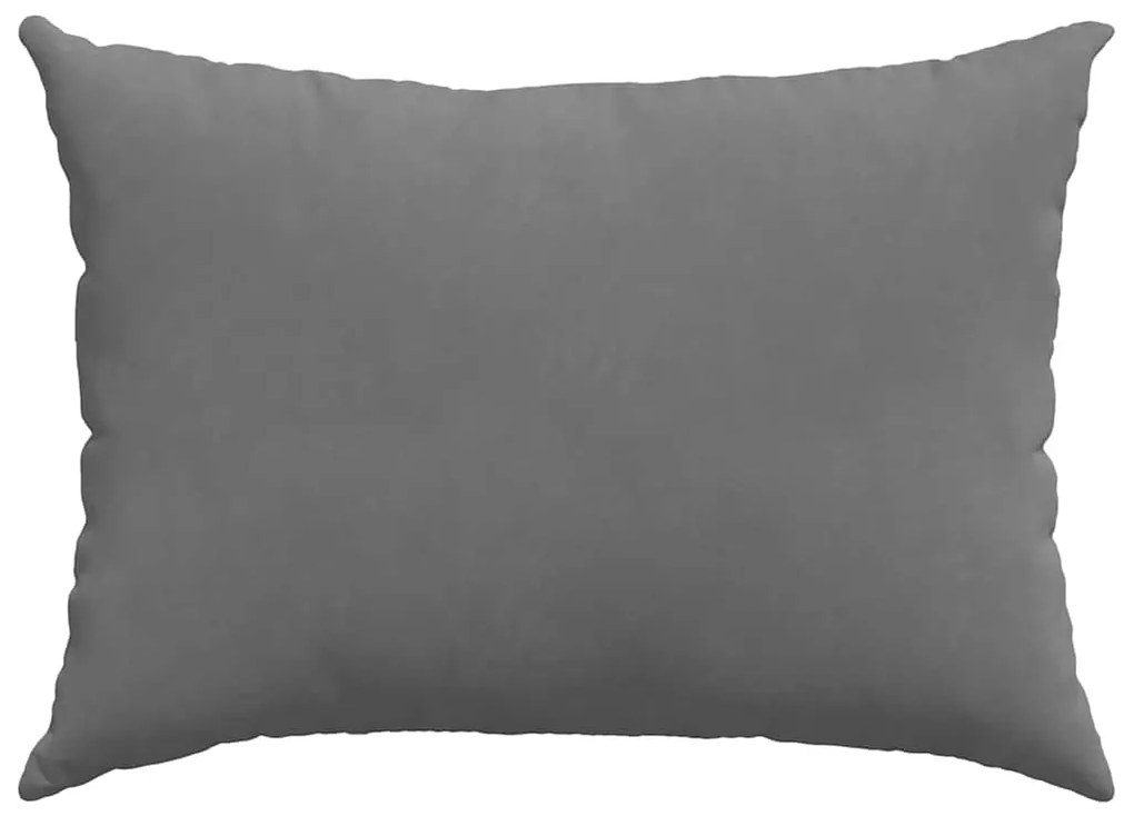 vidaXL Μαξιλάρι Καναπέ 2 pcs Σκούρο Γκρι 70 x 50 cm ύφασμα