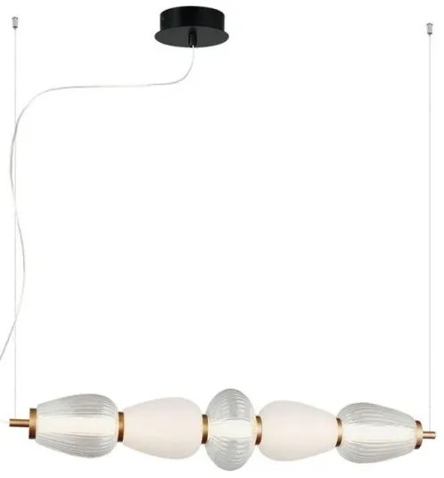 Κρεμαστό Φωτιστικό Οροφής LED 23W IP20 3000K Shiny 4304000 Viokef 4304000 Λευκό