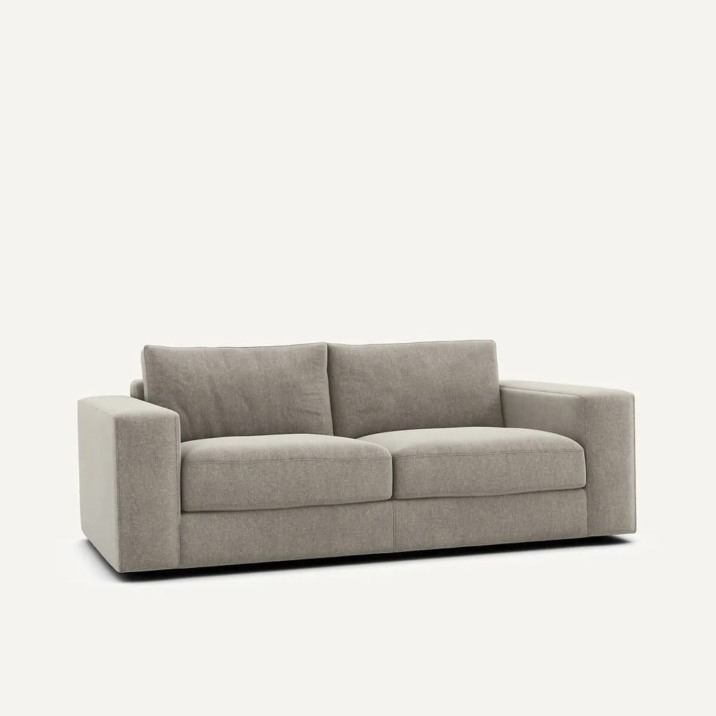 Τριθέσιος compact καναπές από βελούδο, Skander